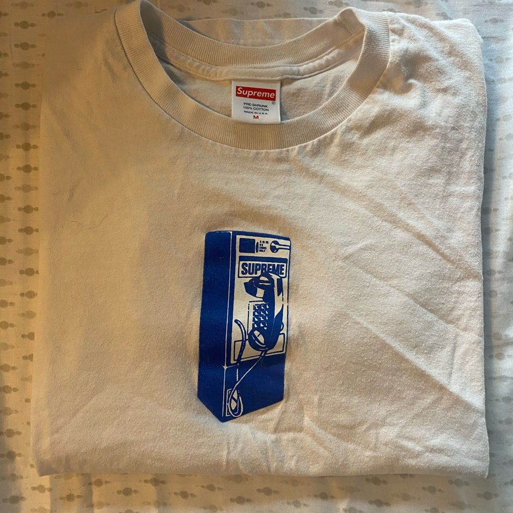 Supreme - Payphone Tee (White)